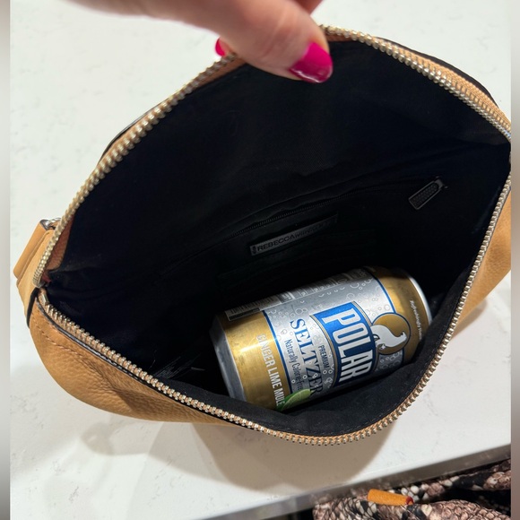 Rebecca Minkoff Bree Belt Bag - Honey Nubuck Suede Leather - Picture 15 of 16